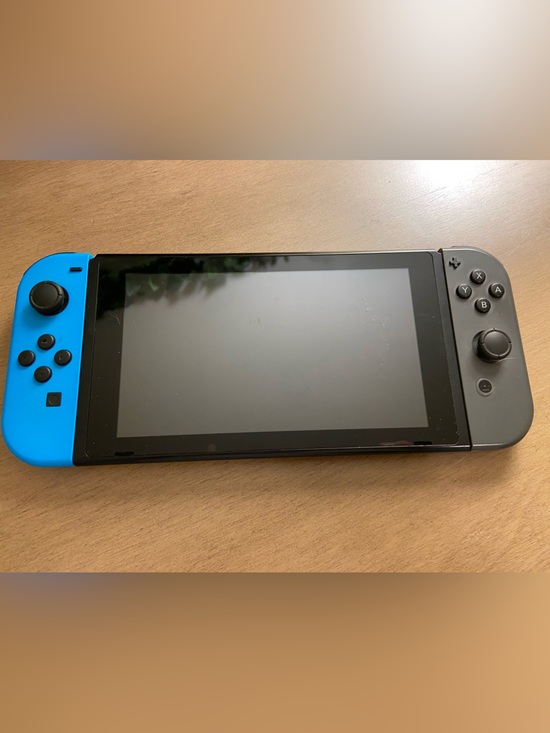 Nintendo Other - Nintendo Switch with Blue and Gray Joy-Con Controllers